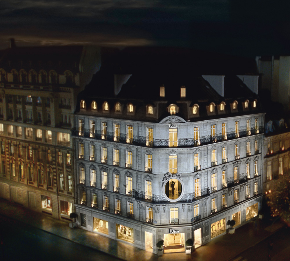 Christian Dior: 30 avenue montaigne - Paris - Sede Christian Dior
